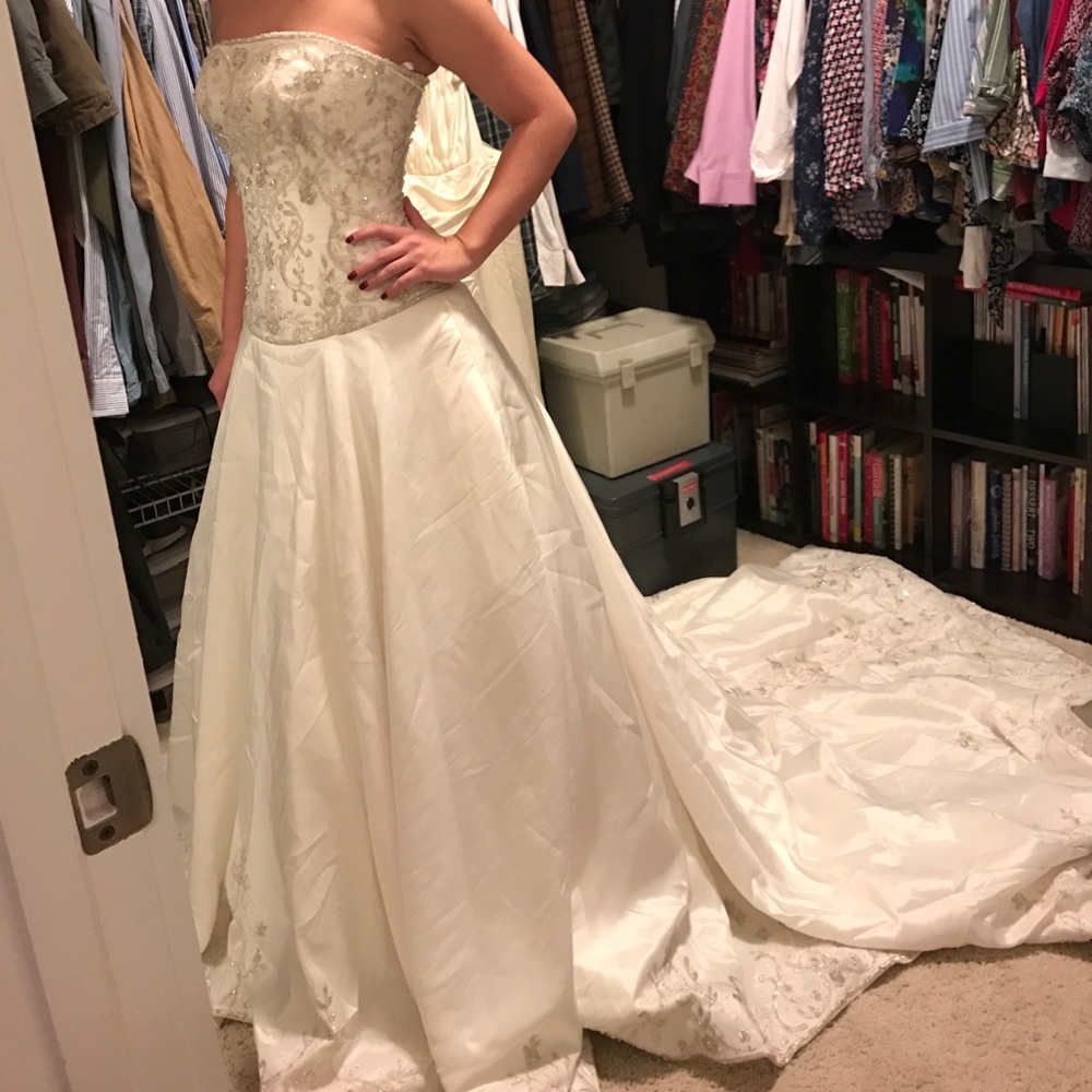 Matthew Christopher wedding dress